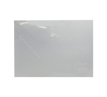 Mapa plic cu buton, plastic A4 transparenta 120mk 9002-14c (10/1200)