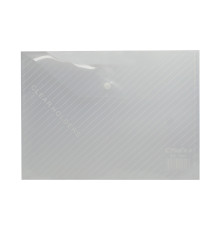 Mapa plic cu buton, plastic A4 transparenta 120mk 9002-14c (10/1200)