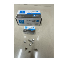 Pioneze argintii D10mm 100buc CY0020