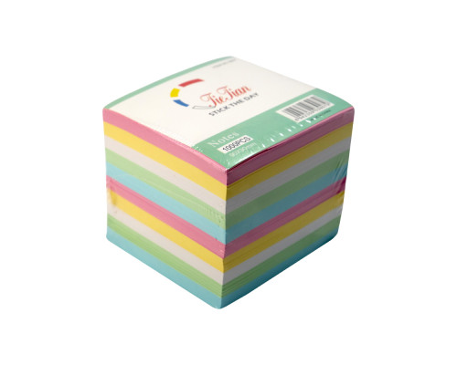 Hârtie de notițe colora 90x90mm 1000foi 3907 (48)