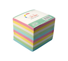 Hârtie de notițe colora 90x90mm 1000foi 3907 (48)