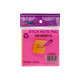 Бумага для заметок с липким слоем 76x76mm 100л. NEON асорти E304 (12/480)