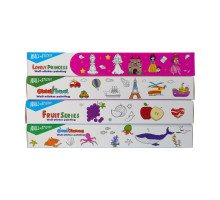 Rulou cu desene pentru colorat, autoadeziv, 300x30cm asorti (180)