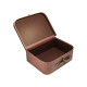 03987 Набор подарочных коробок 3шт. чемодан коричневый, 2395 (24)