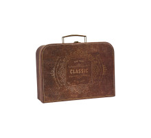 Set cutii pentru cadou 3buc. valiza cafenie, 2395 (24)