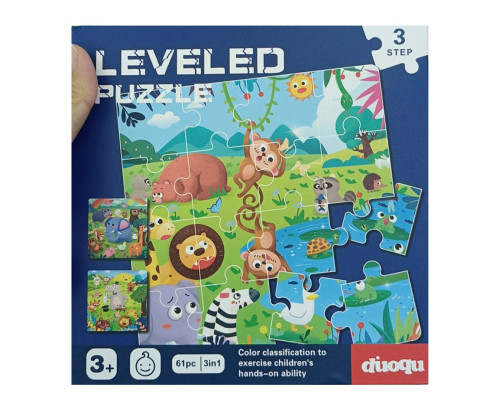 Игра-пазл "Leveled" 3в1, 61 деталь 4901 (60) Игра-пазл "Leveled" 3в1, 61 деталь 4901 (60)