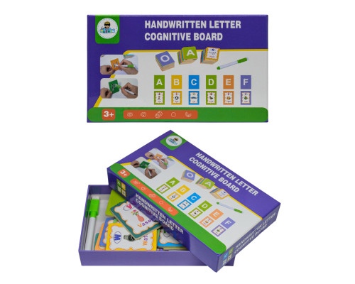 Развивающая игра. дерево "Алфавит Англ."пиши-стирай, 3359 (120)