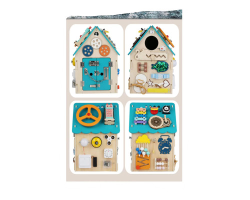 Joc educativ "Casuta" busy board