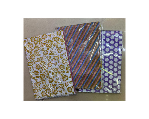 Foamiran cu sclipici, 20 * 30cm, design1, 10 foi (120) Foamiran cu sclipici, 20 * 30cm, design1, 10 foi (120)
