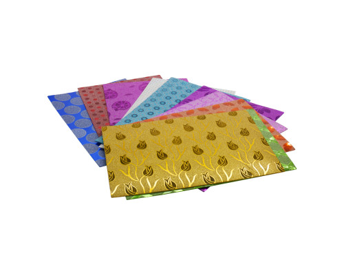 Foamiran cu sclipici, 20 * 30cm, design1, 10 foi (120)