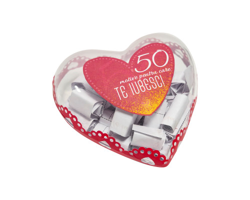 Set pentru creatie "50 motive pentru care te iubesc!" Set pentru creatie "50 motive pentru care te iubesc!"