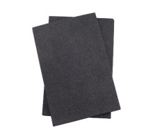 Foamiran cu sclipici, autoadeziv, 20 * 30cm, negru 10foi CHG-14 (120)