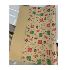 Hartie de ambalat cadouri asorti 80g, 75x51cm (50/1000)