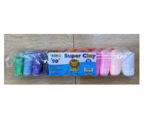 Set modelin 12 culori, 15gr.,+3 cutite 1312 (200) Set modelin 12 culori, 15gr.,+3 cutite 1312 (200)