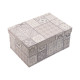 Cutie pentru cadou, №7 23х16х11 см. "Patratele" +hartie tissue. XLD-903