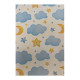 Cutie pentru cadou, №1 38,5x27x17,5 cm. "Nori" +hartie tissue. XLD-714