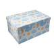 Cutie pentru cadou, №2 35,5х25х16,5 cm. "Nori" +hartie tissue. XLD-714