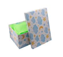 Cutie pentru cadou, №4 30,5х21х14,5 cm. "Nori" +hartie tissue. XLD-714