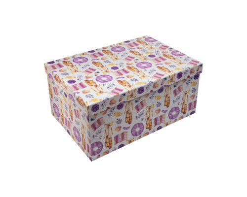Cutie pentru cadou, №3 33х23х15,5 см. "Balet" +hartie tissue. XLD-703 Cutie pentru cadou, №3 33х23х15,5 см. "Balet" +hartie tissue. XLD-703