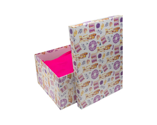 Cutie pentru cadou, №3 33х23х15,5 см. "Balet" +hartie tissue. XLD-703 Cutie pentru cadou, №3 33х23х15,5 см. "Balet" +hartie tissue. XLD-703