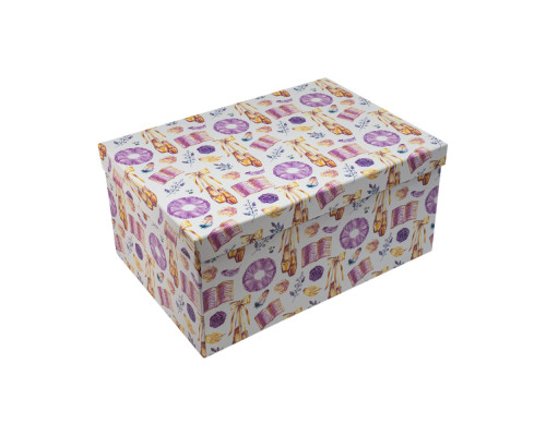 Cutie pentru cadou, №4 30,5х21х14,5 см. "Balet" +hartie tissue. XLD-703