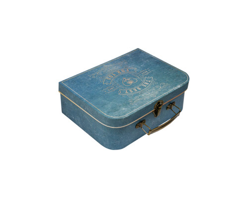 03993 Набор подарочных коробок 3шт. чемодан синий, 2395 (24)
