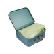 039933 Коробка подарочная, №3 16х20х8 см. чемодан синий+бумага тишью 2395