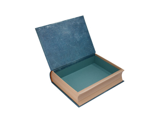 03995 Набор подарочных коробок 3шт. книга синяя, 2381 (24)