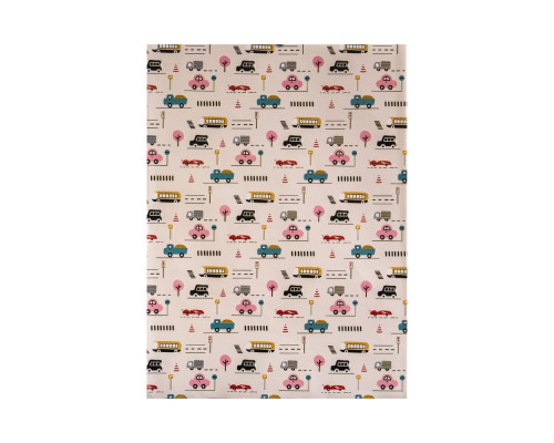 042583 Hartie de ambalat cadouri "Copii" asorti 80g, 75x51cm (50/1000)