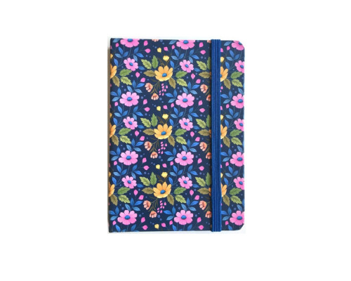 Carnet А6 120foi, matem., coperta tare cu elastic, N9420 (80)