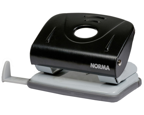 Дырокол пластик. 8см. 20л., черный NORMA 4345-09 (12) Дырокол пластик. 8см. 20л., черный NORMA 4345-09 (12)