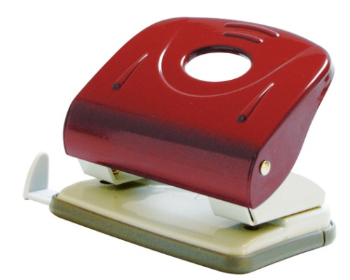 Perforator metal 8cm 30file rosu, NORMA 4346 Perforator metal 8cm 30file rosu, NORMA 4346