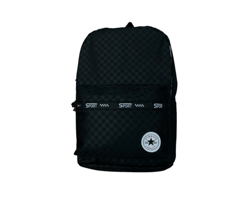 Рюкзак школьный, черный, "SPORT" 559-3, S4-2 (120)