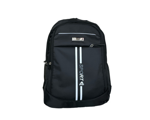 Rucsac școlar "SPORT" 45*30*15cm, negru, 160-5 (100)