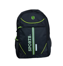 Рюкзак школьный "SPORT" 45*30*15cm, черный, 160-6 (100)