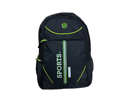 Rucsac școlar "SPORT" 145*30*15cm, negru, 60-6 (100)