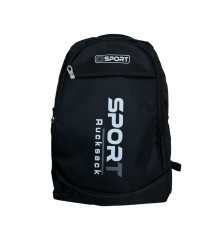 56660 Рюкзак школьный, черный, "SPORT Rucksack" 1006-7 S5-7 (100)