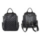 Rucsac tineret, ecopiele, negru, H6268, S6-1 (50)