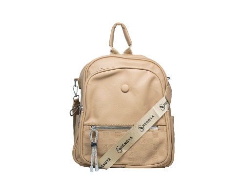 Rucsac tineret, ecopiele, culori asorti, 908, S6-4 (50)