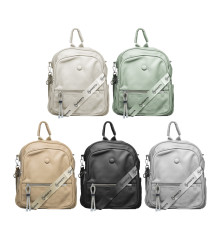 Rucsac tineret, ecopiele, culori asorti, 908, S6-4 (50)