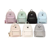 Rucsac tineret, ecopiele, culori asorti, 6688, S6-6 (50)