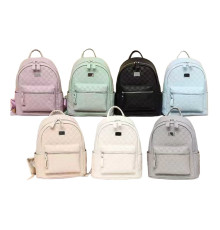 Rucsac tineret, ecopiele, culori asorti, 6688, S6-6 (50)