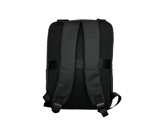 Rucsac școlar, negru, ecopiele, 3237, S7-4 (60)