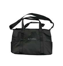 Спортивная сумка черная "SK Fashion" 45*32*14cm , 3239, S7-9 (60)