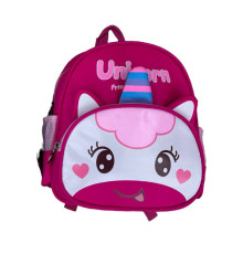 566781 Rucsac pentru copii cu buzinar, "UNICORN" roz