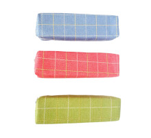 Пенал 1отделение 22x5cм "Checkered", ассорти, 3553 (12/600)
