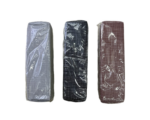 Пенал 1отделение 22x5cм "Melanj", ассорти, 3550, S12-2 (12/600)