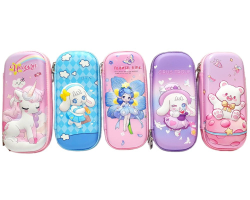 Penar cu carcasa tare pentru fete, asorti (240)