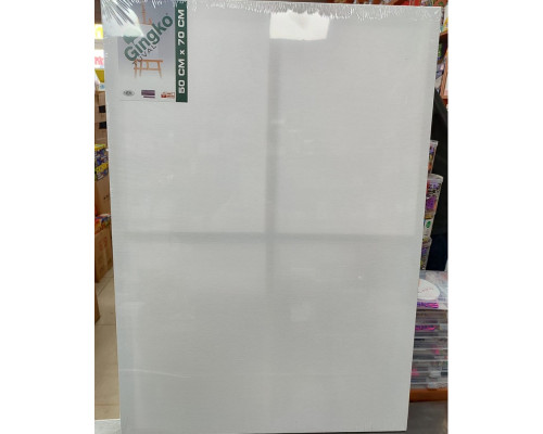 Холст белый на подрамнике 50x70 см GINGKO (25) Холст белый на подрамнике 50x70 см GINGKO (25)