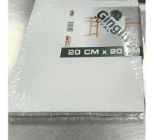 Panza alba pe targa 20x20 сm GINGKO (80)